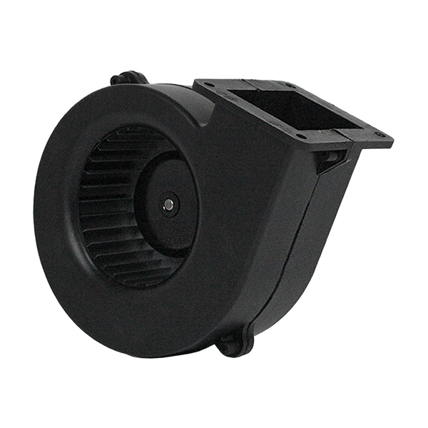 Increased cooling power with a double inlet blower fan system