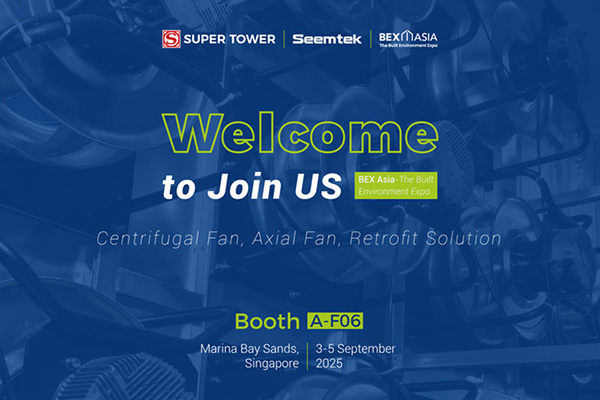 Super Tower è Seemtek presenteranu a tecnulugia di ventilatori di prossima generazione à BEX Asia 2025