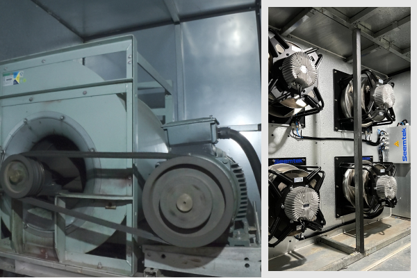 AHU Retrofit Case Study: How EC Fans Cut Energy Costs by 50% Across 300 Units in an Industrial Facility