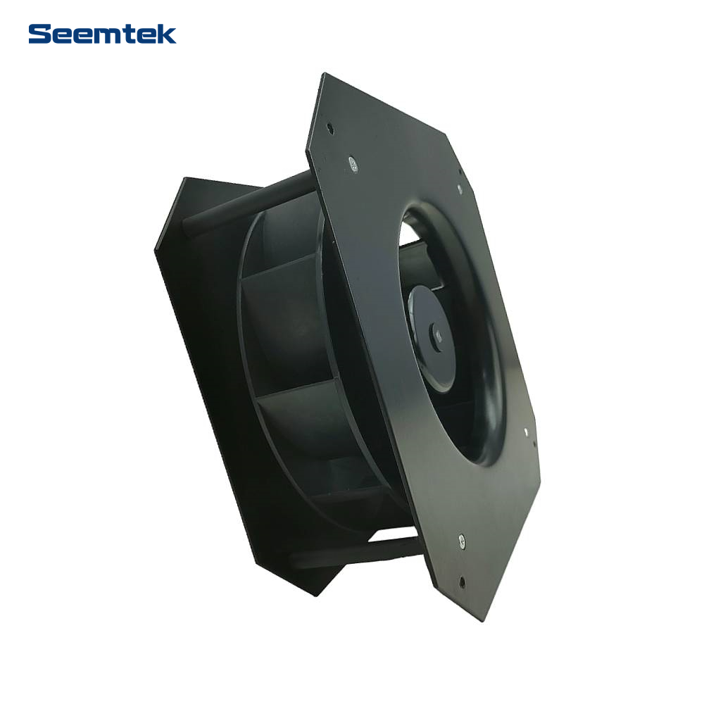 Seemtek 230V 175mm Centrifugal Blower Impelelr Motor Assembly Integrated EC Plug Fan