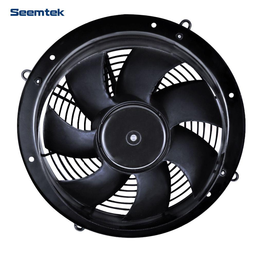 Seemtek Low Noise 250mm EC Axial Fan for Industrial Process Cooling