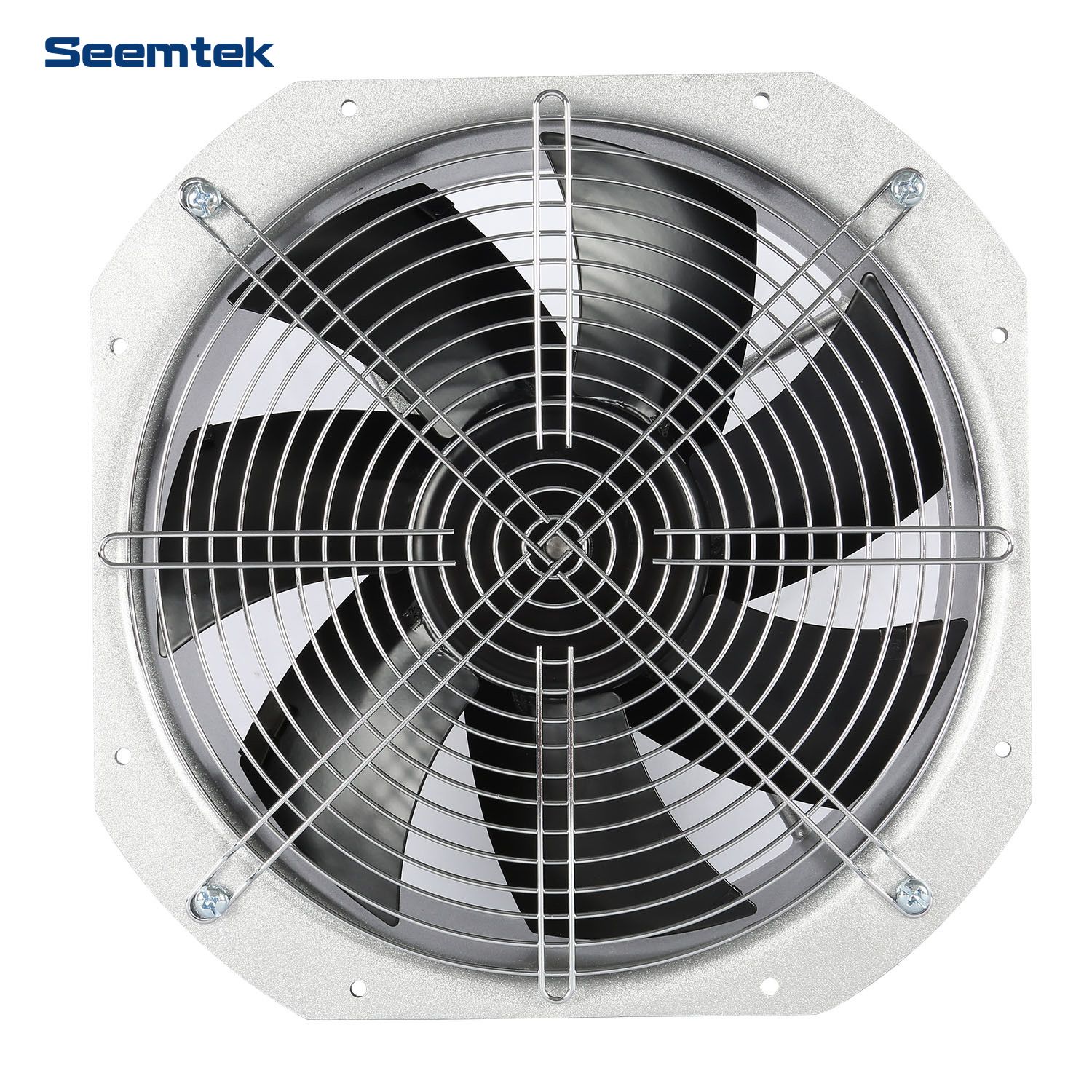 250mm EC Motor 0-10VDC/PWM Variable Speed Control Square Compact Cased Axial Fan