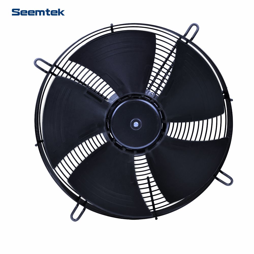 Seemtek 350mm Guard Grille Plastic Blades Brushless DC Axial Fan 48V