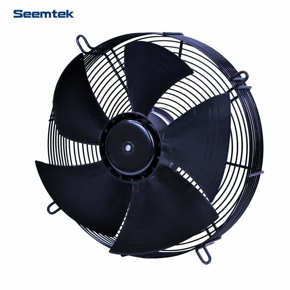 350mm Adjustable Speed 48V Brushless DC Axial Fan with Fan Guard