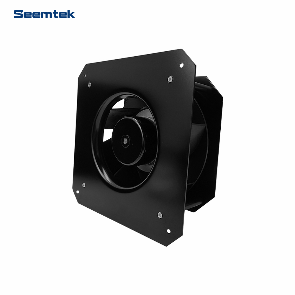 190mm Industrial 110V DC High Speed Centrifugal Fan with Mounting Bracket